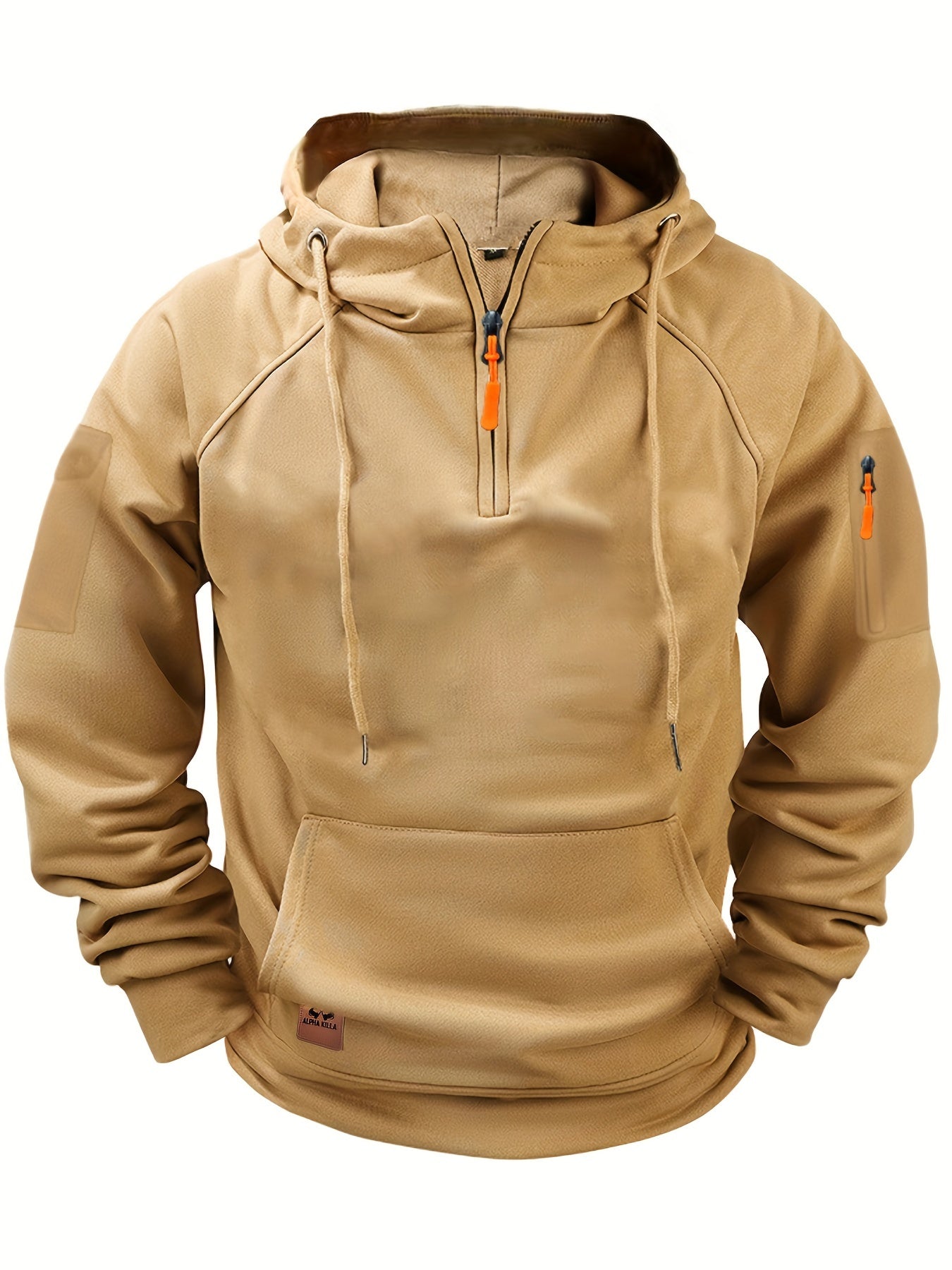 Henrik™ | Essential Hoodie med Halv Lynlås