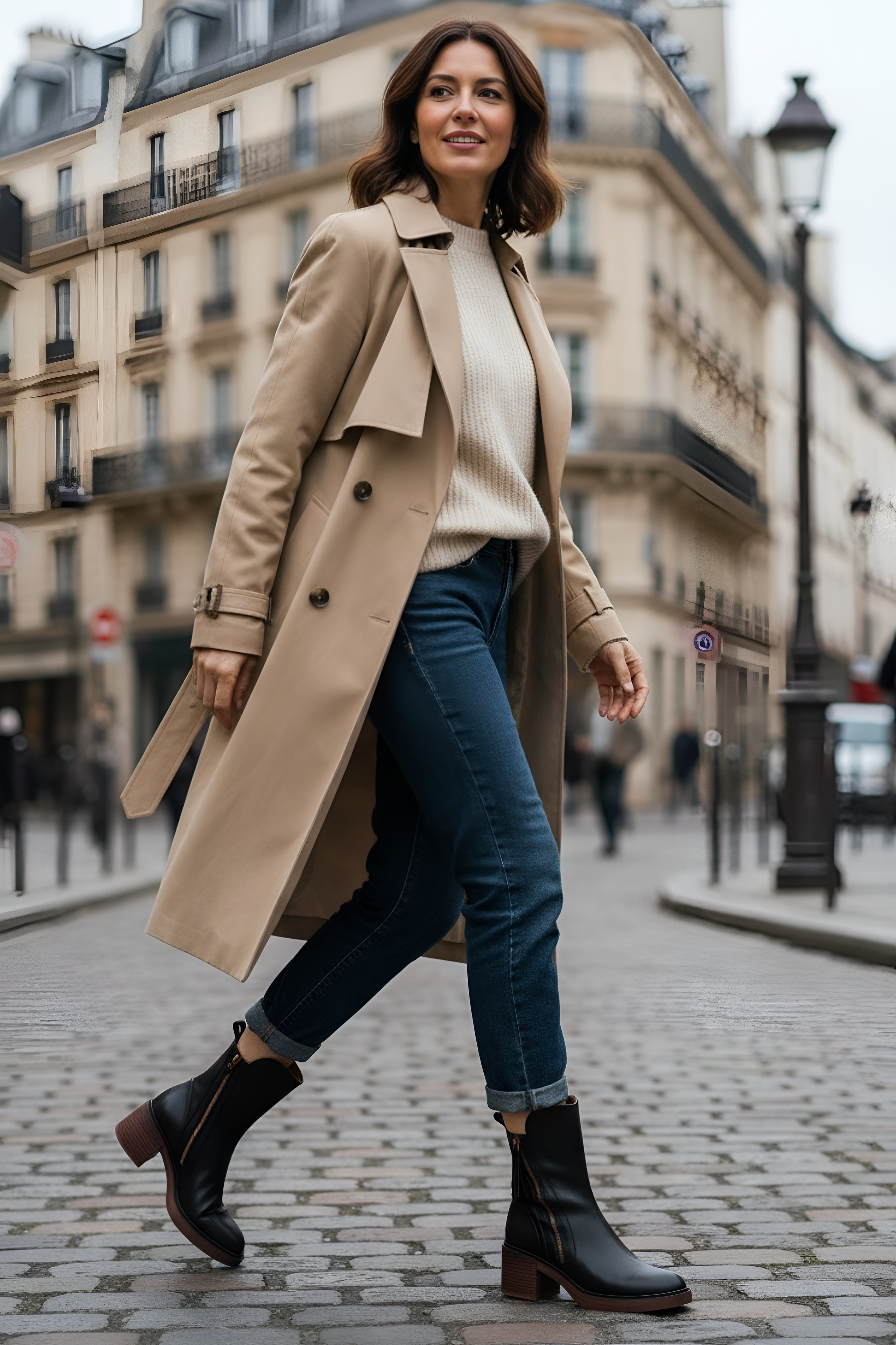 Frieda™ | Enkle Støvler med Komfortabel Hæl