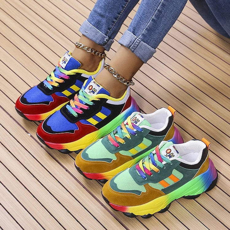Mille™ | Legende Regnbue Sneakers