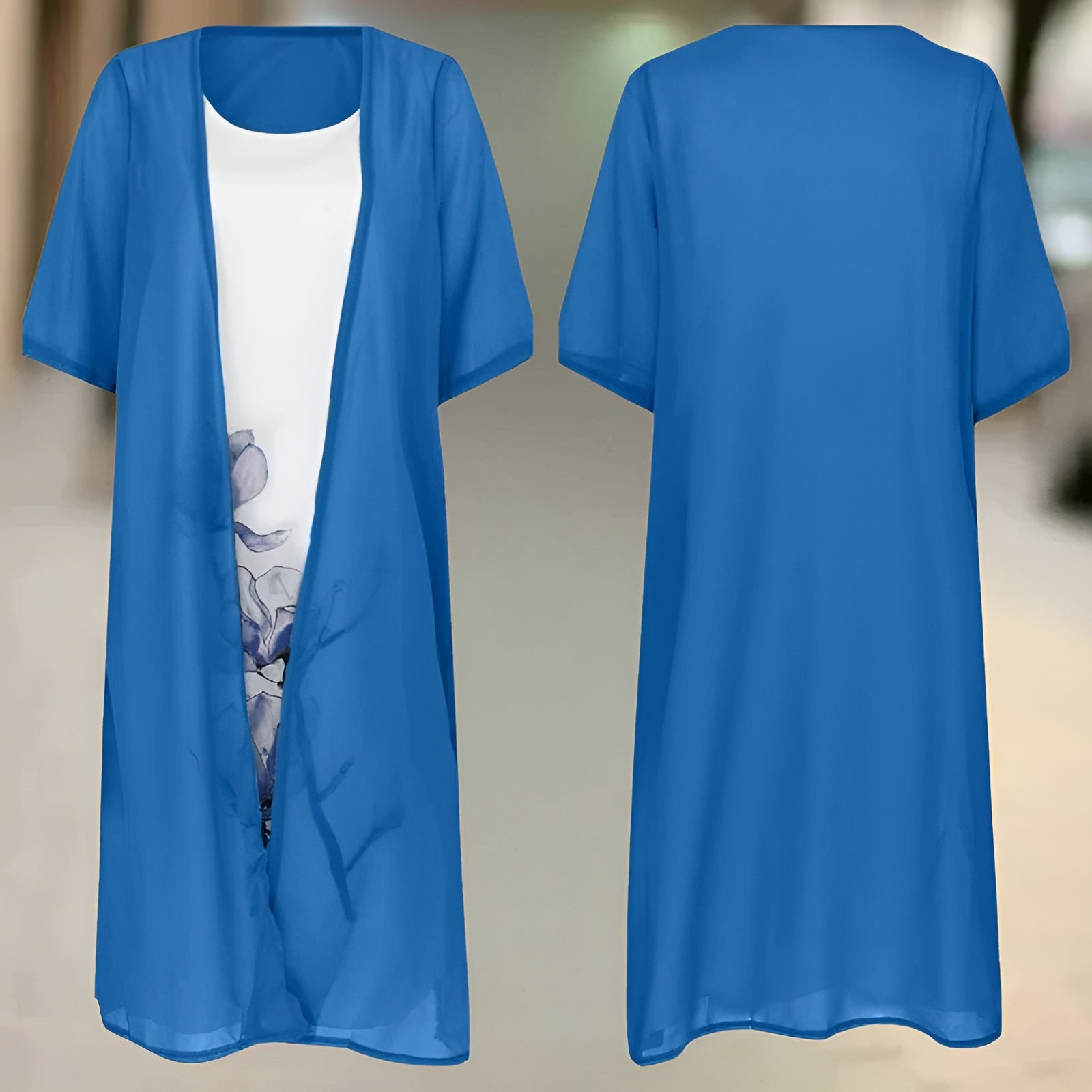 LARISSA™ KJOLE | Sommerlig elegance med gratis cardigan