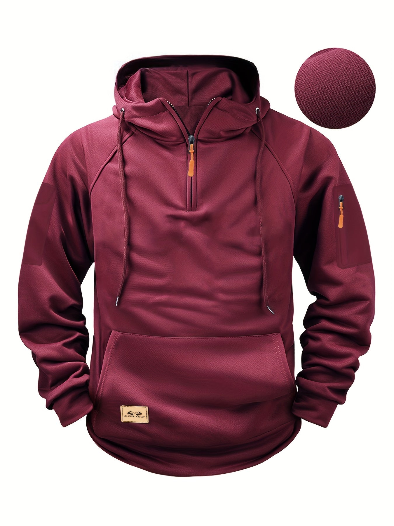 Henrik™ | Essential Hoodie med Halv Lynlås