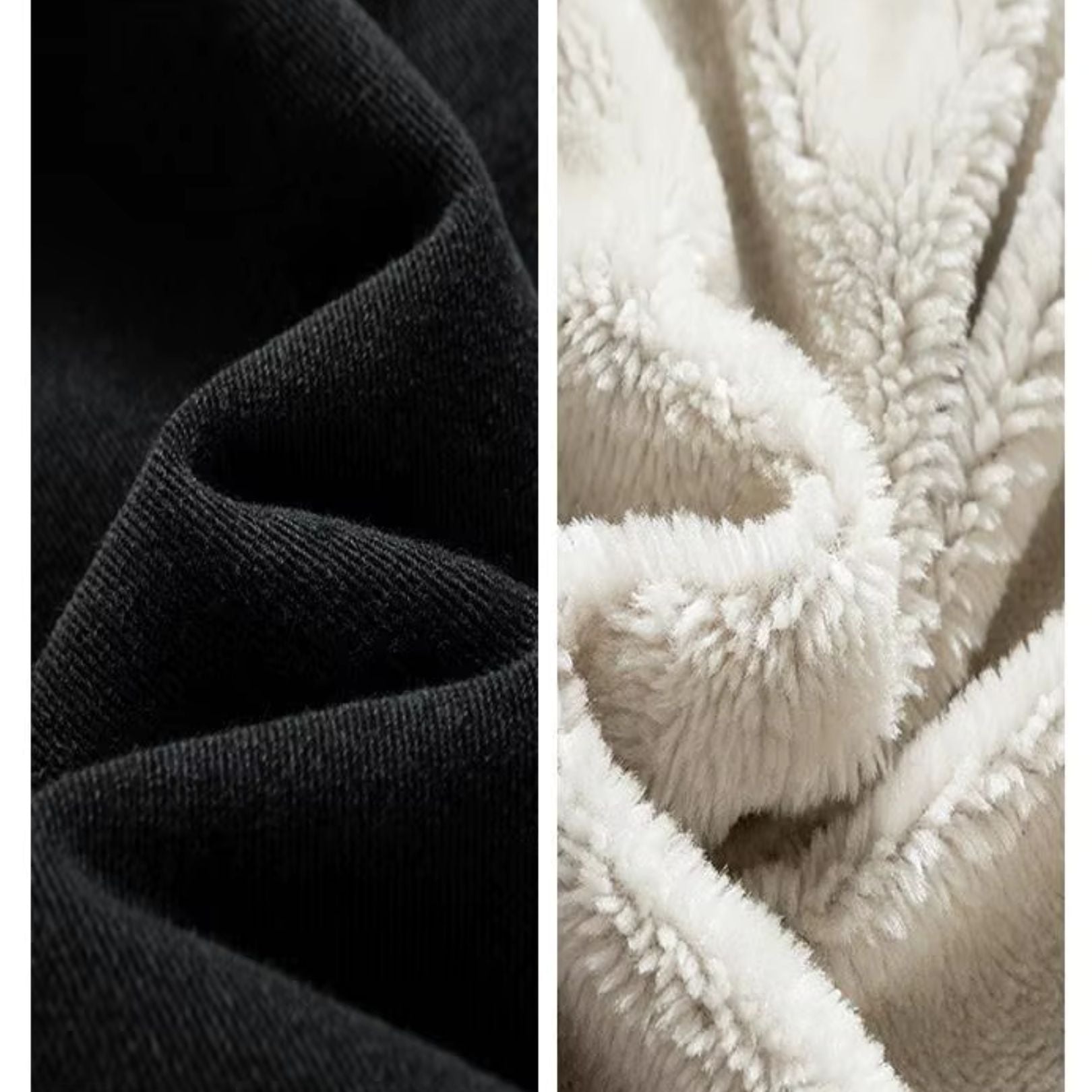 Evan™ | Denimjakke med Fleecefor