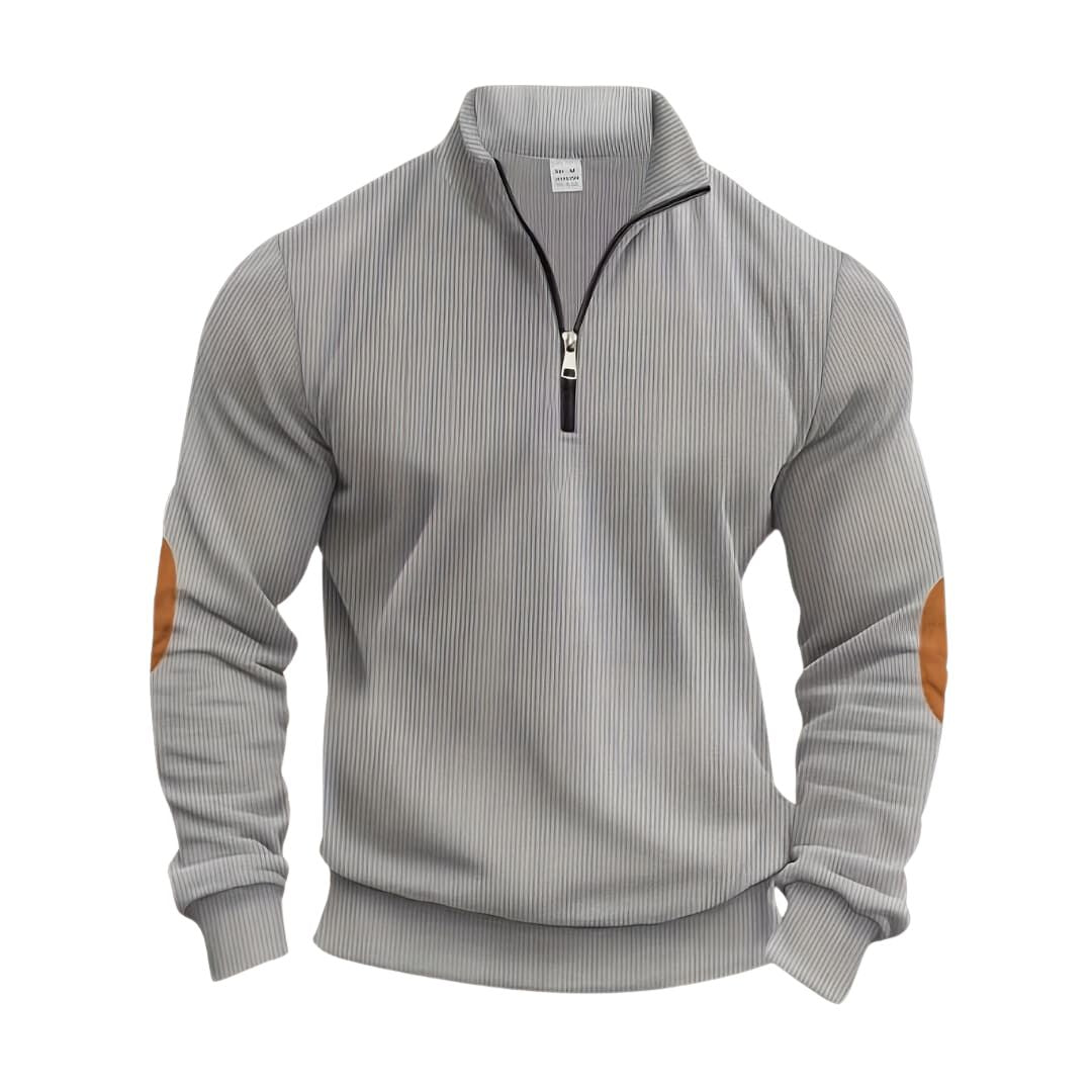 Soren™ | Stilfuld Halv-Zip Trøje