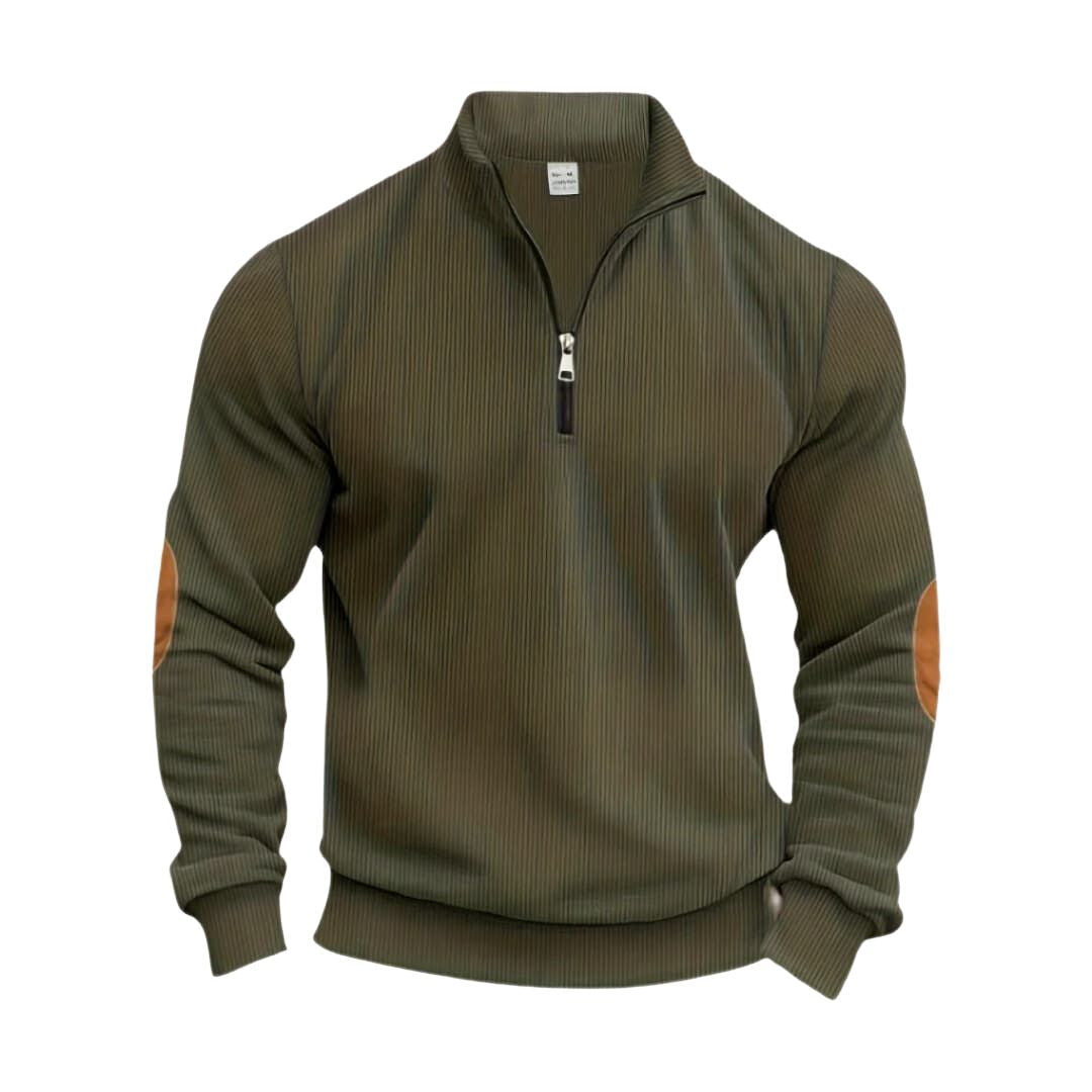 Soren™ | Stilfuld Halv-Zip Trøje