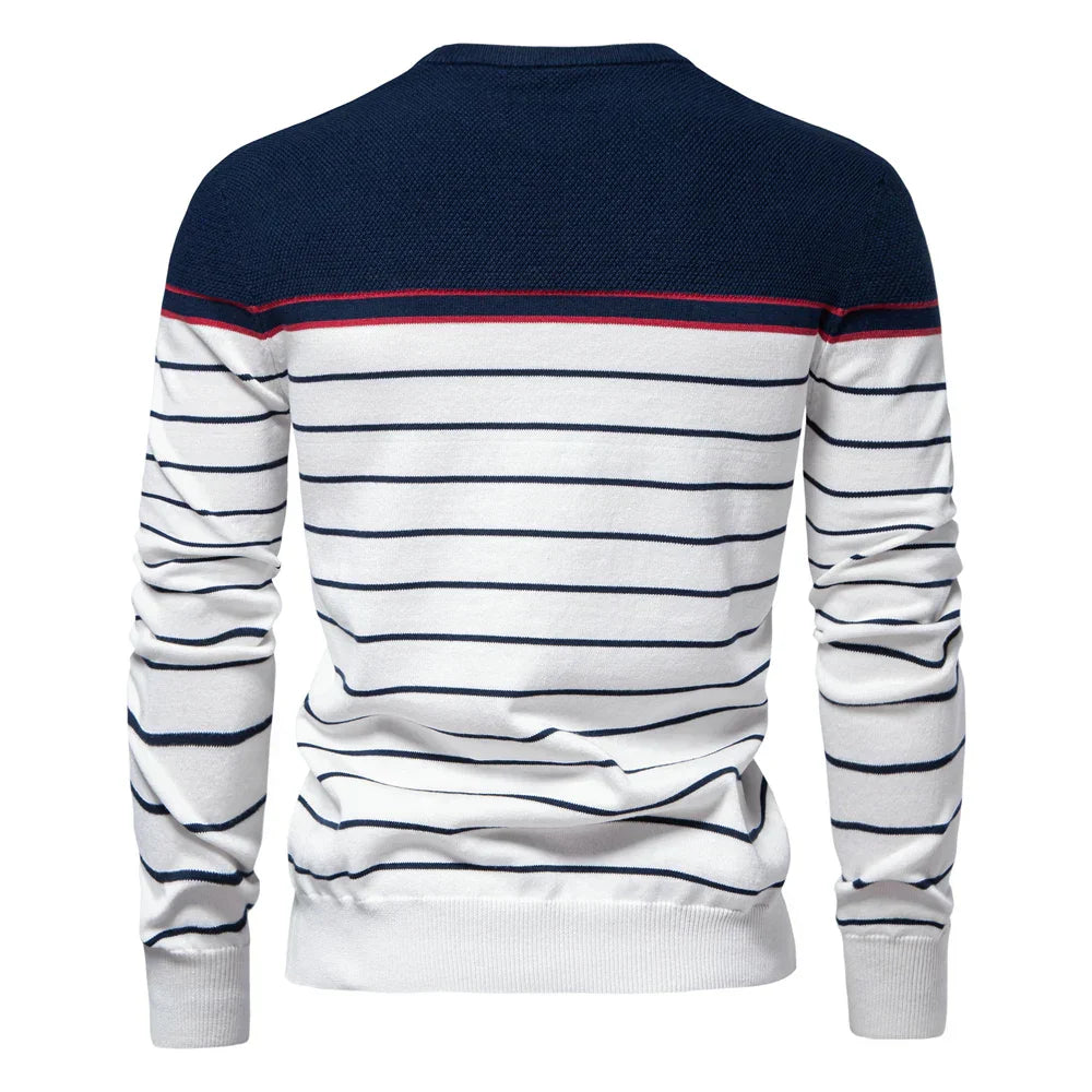 Laluna® | Herretrøje Med Stripedesign