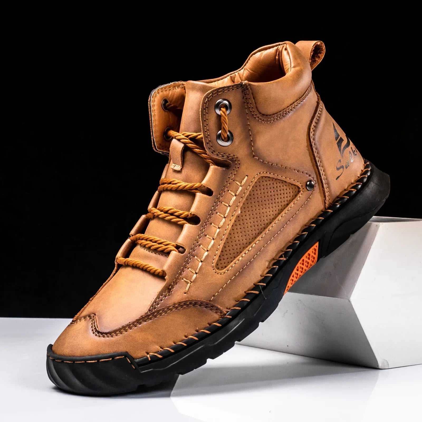 Milan™ | Læder high-top sko
