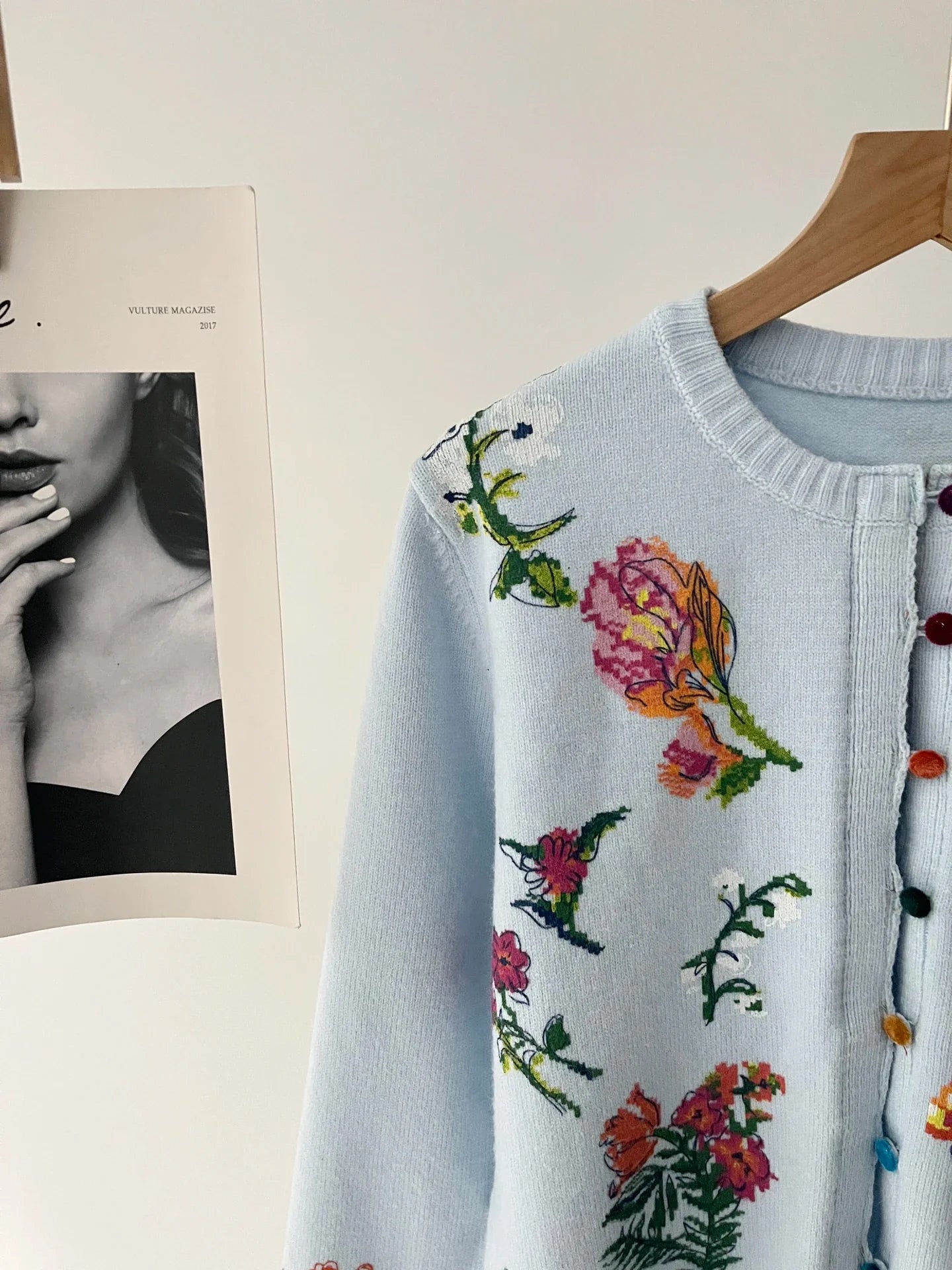 Sahara | Elegant vest med blomster