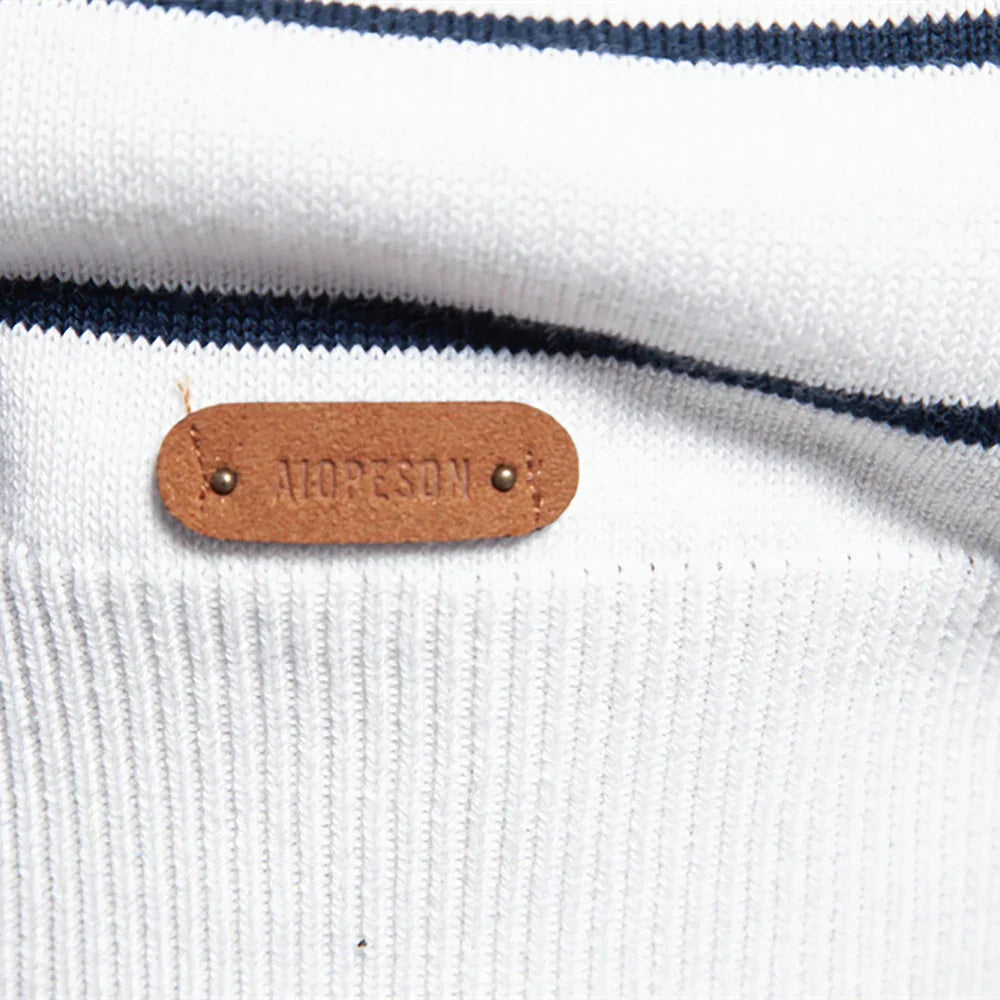 Laluna® | Herretrøje Med Stripedesign