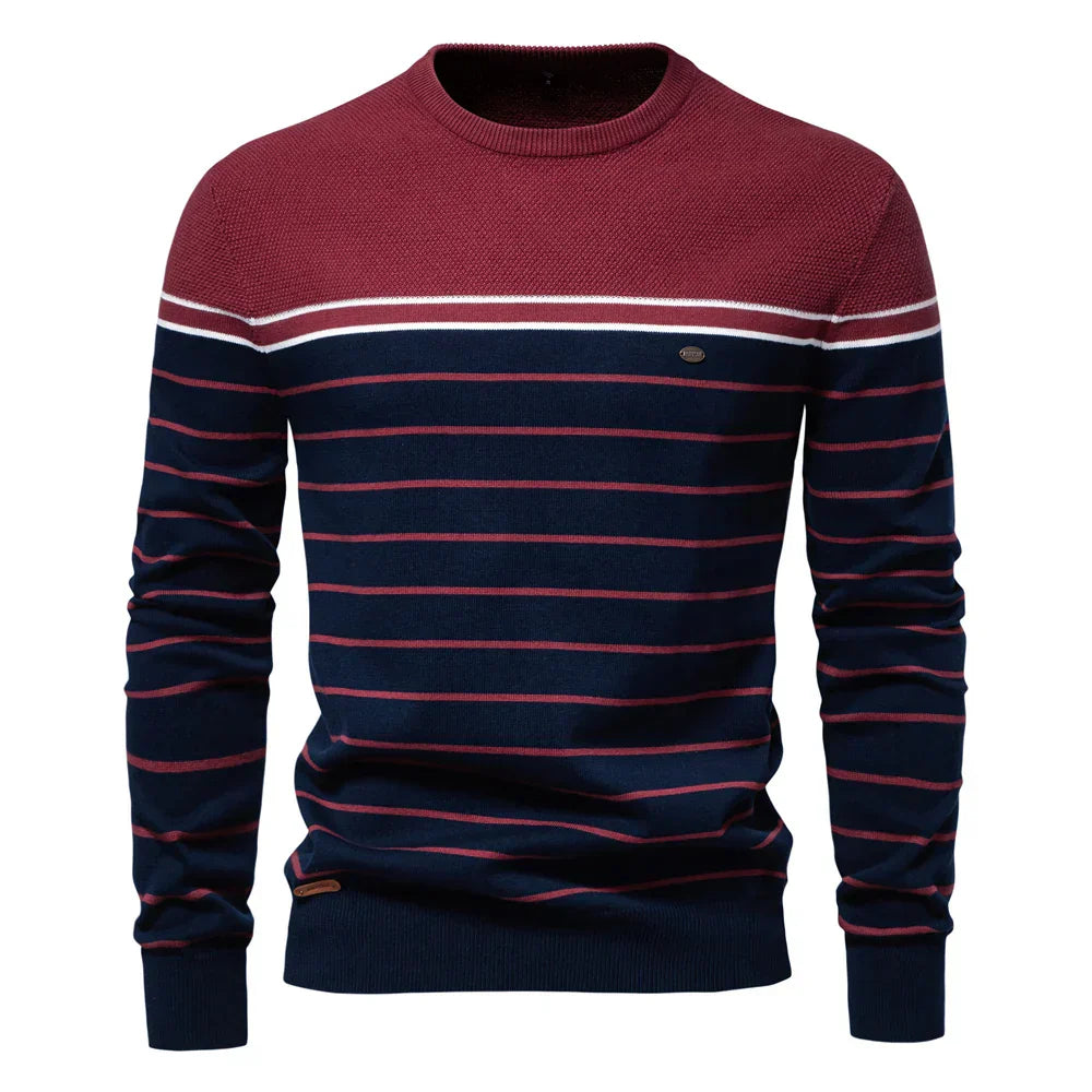 Laluna® | Herretrøje Med Stripedesign
