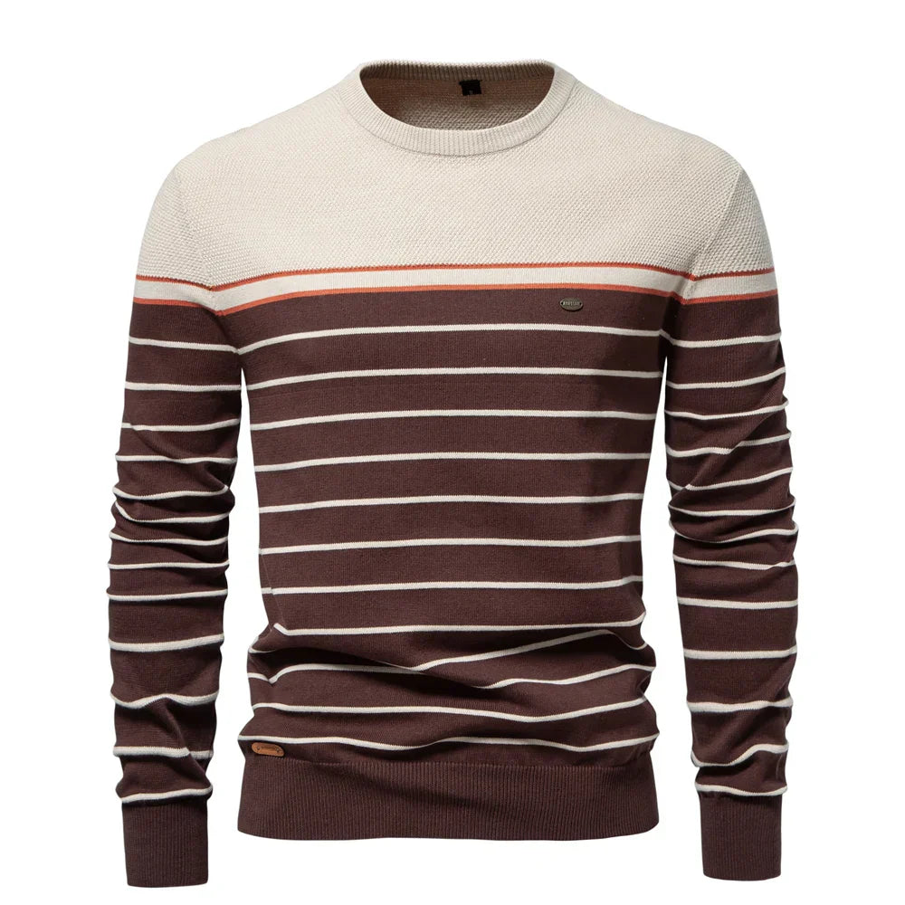Laluna® | Herretrøje Med Stripedesign