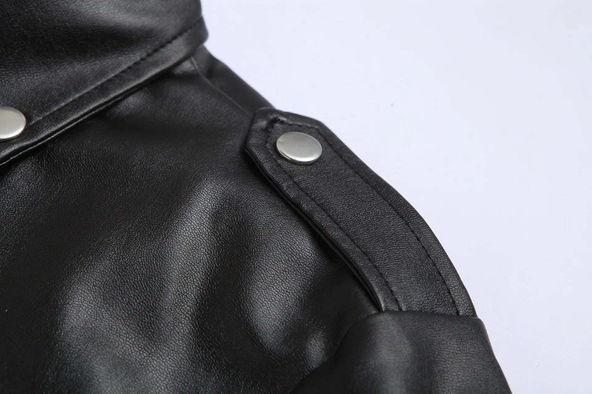 Austin™ | Klassisk Biker Læderjakke
