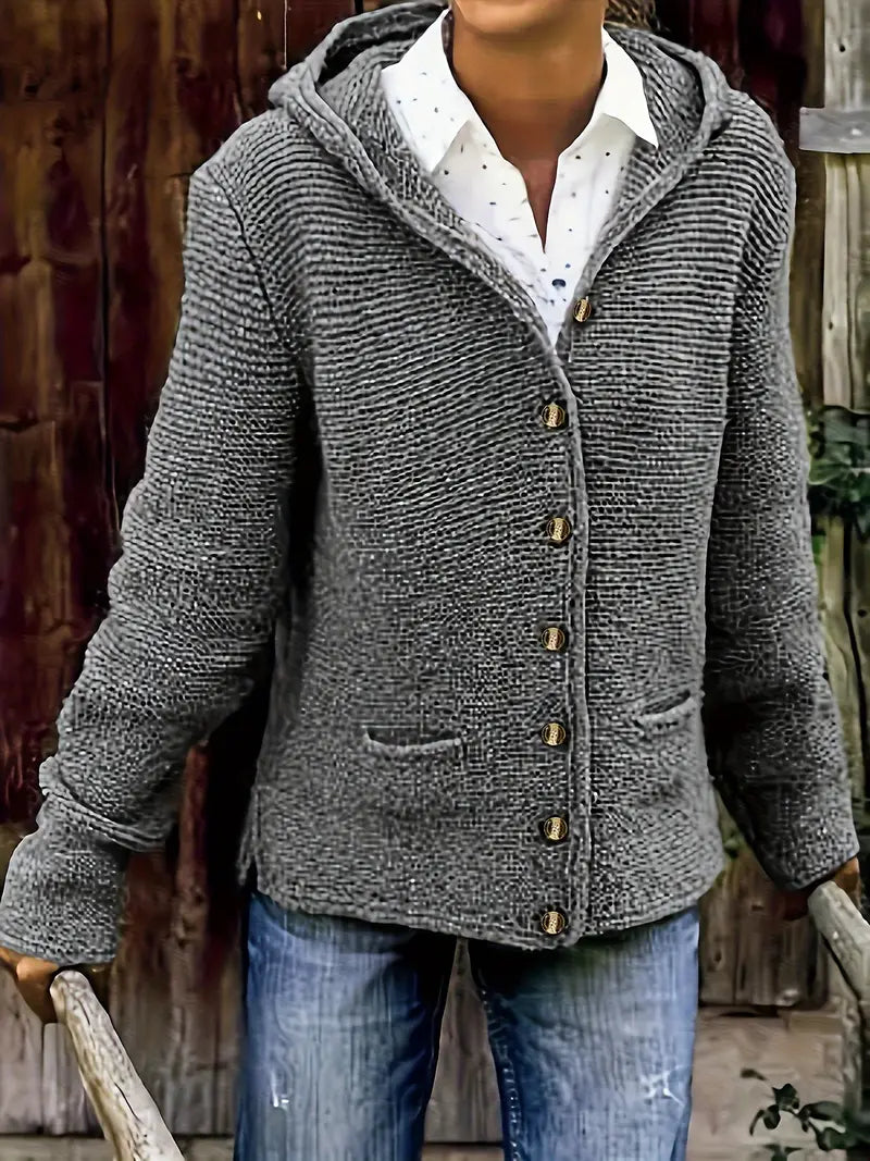 Mali™ | Cardigan med hætte