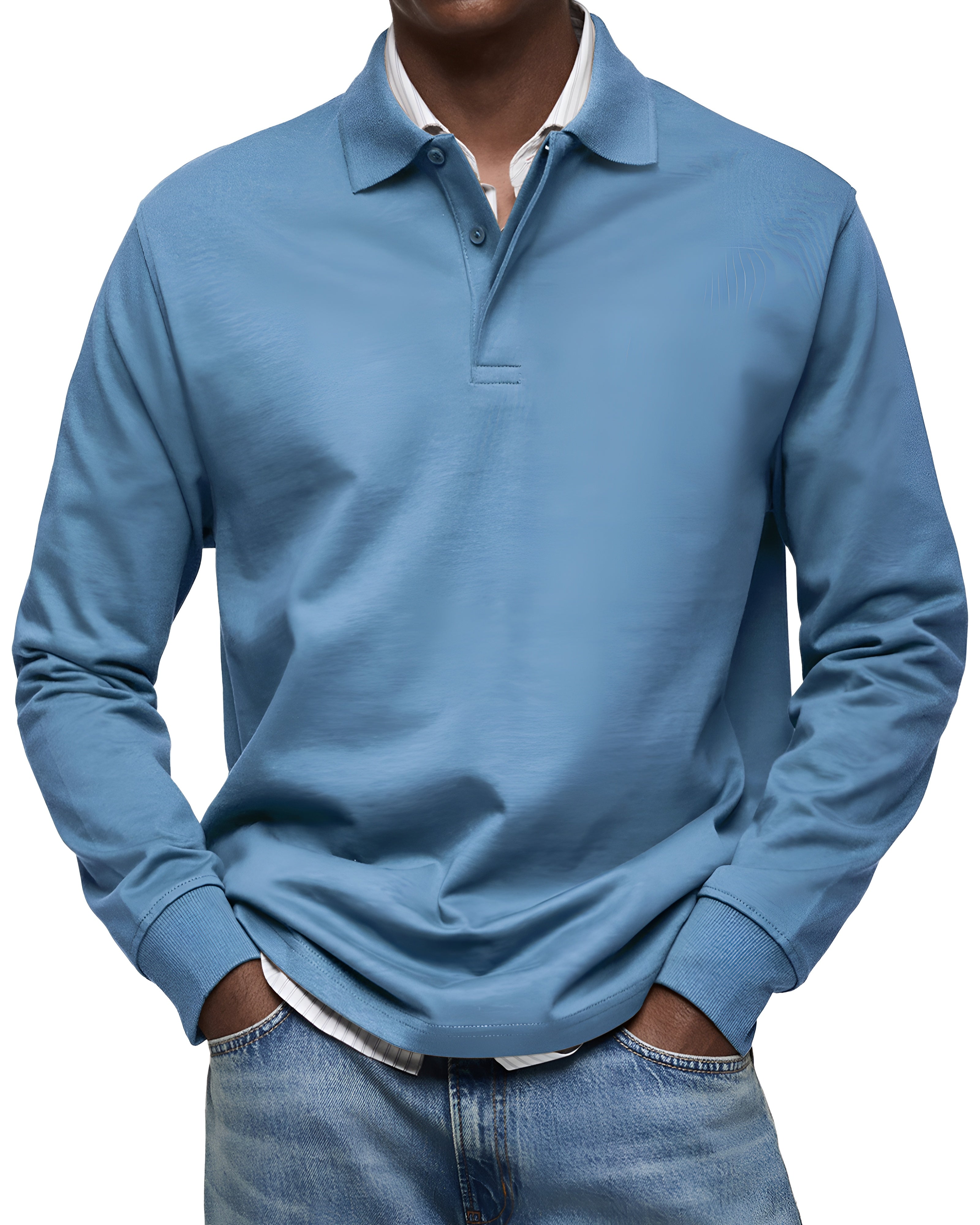 Mikkel™ | Luksuriøs Langærmet Polo
