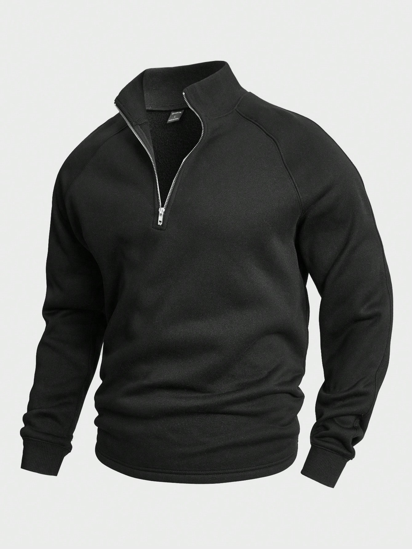 Antonio | Zip-up med halv lynlås