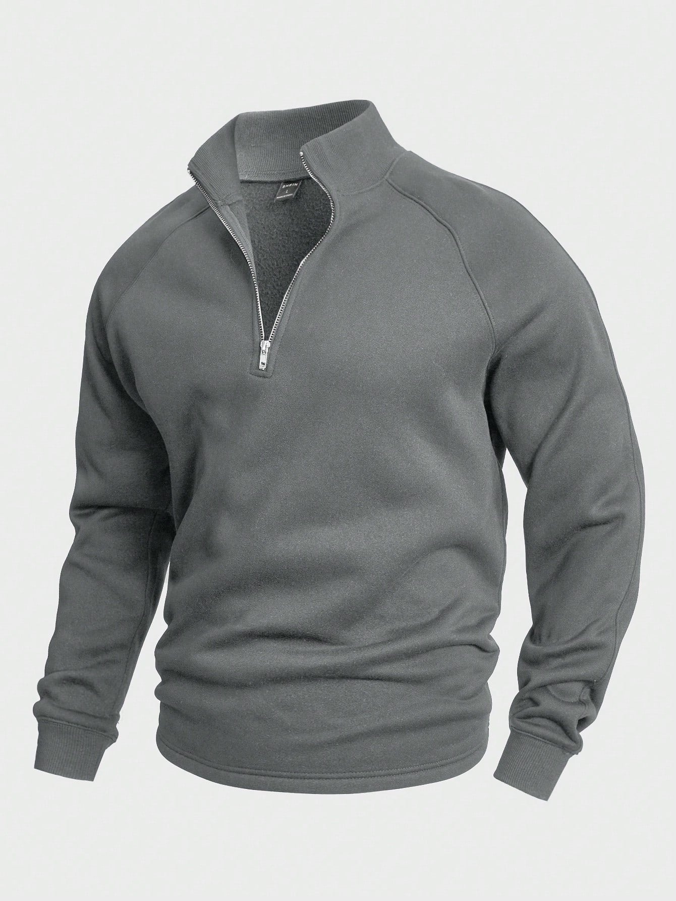Antonio | Zip-up med halv lynlås