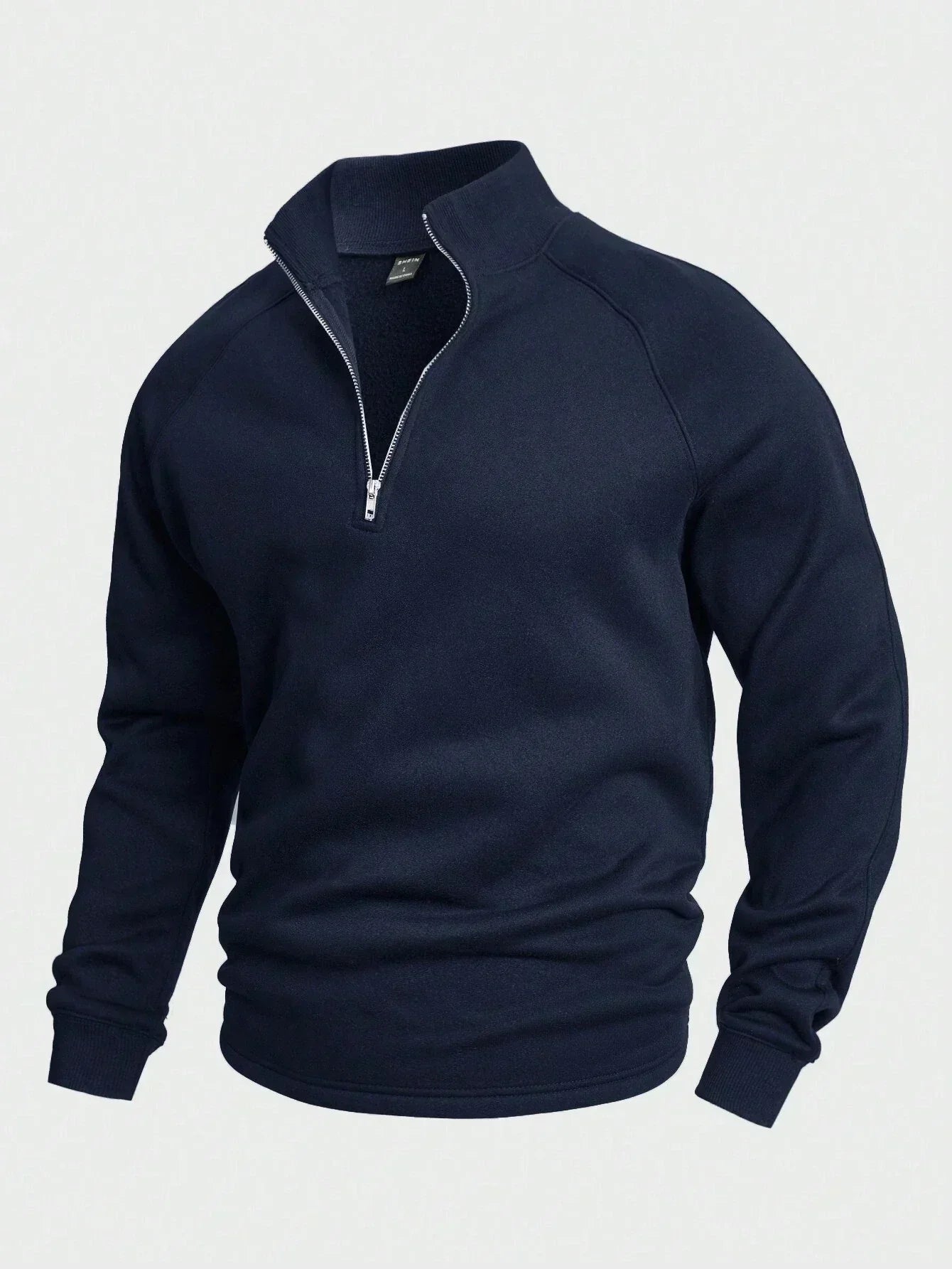 Antonio | Zip-up med halv lynlås