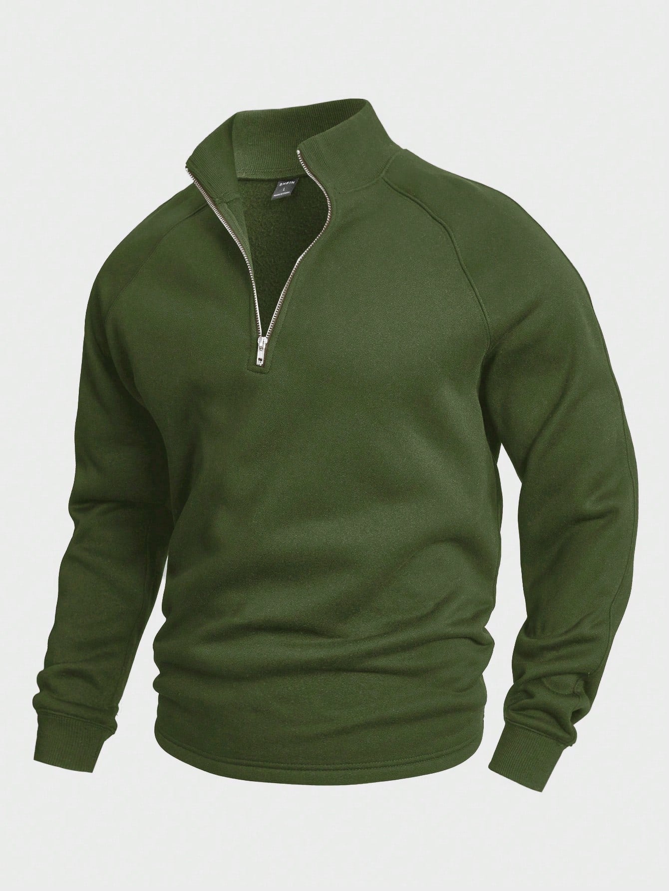 Antonio | Zip-up med halv lynlås