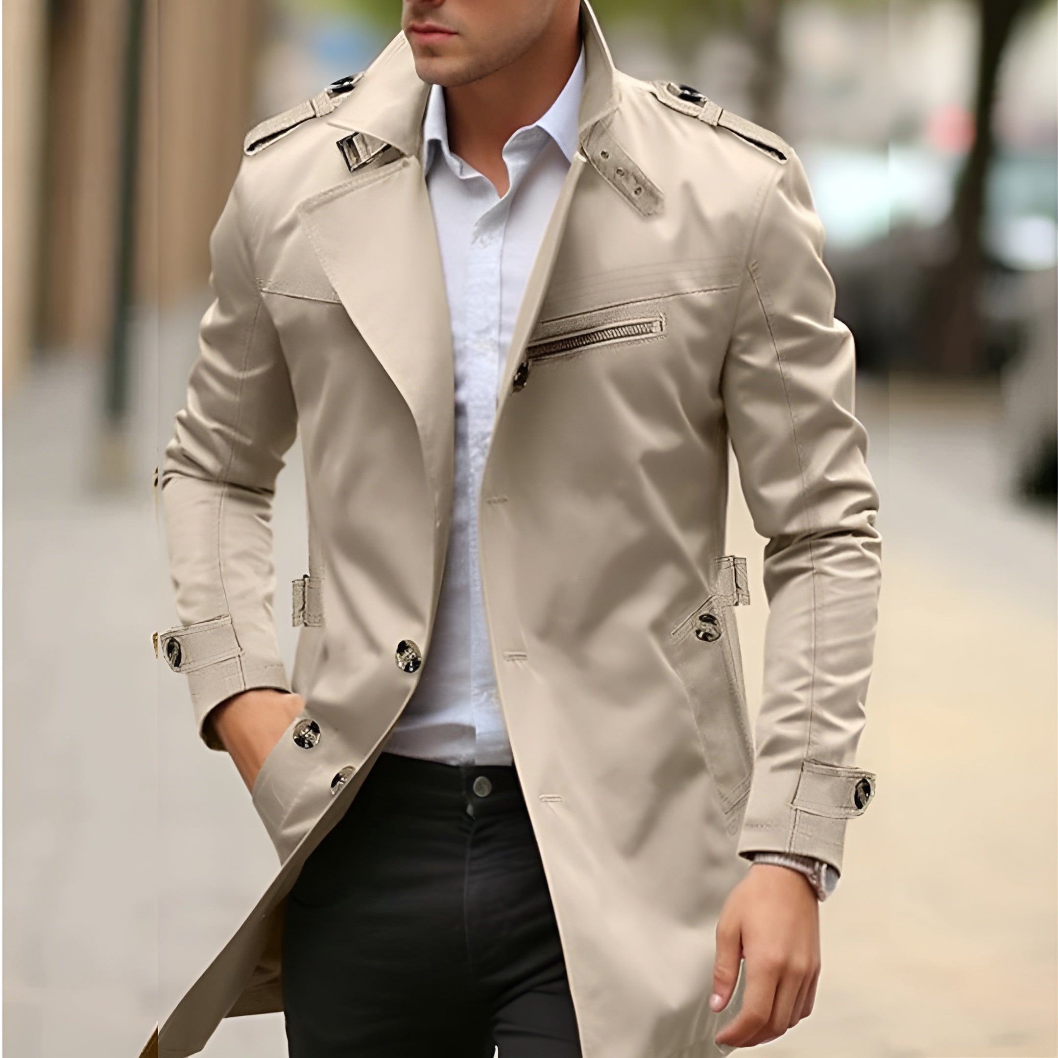 Donald™ | Klassisk Trenchcoat