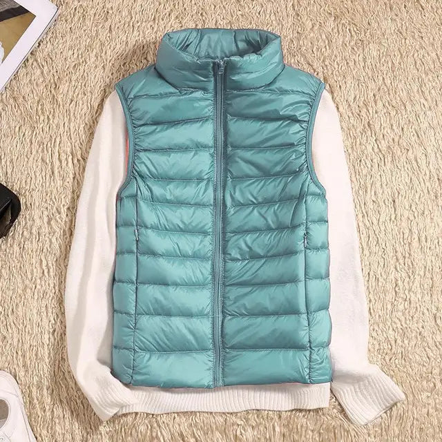Johanne™ | Stilfuld Dame Puffer Vest