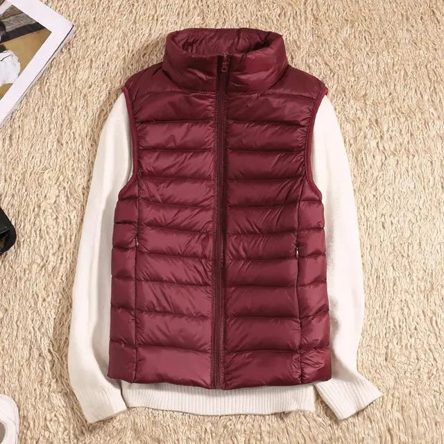 Johanne™ | Stilfuld Dame Puffer Vest