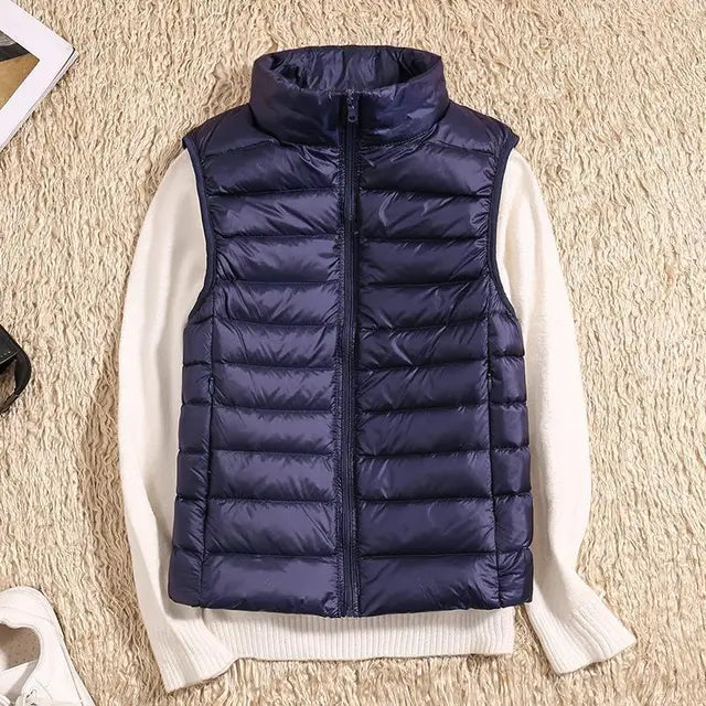 Johanne™ | Stilfuld Dame Puffer Vest