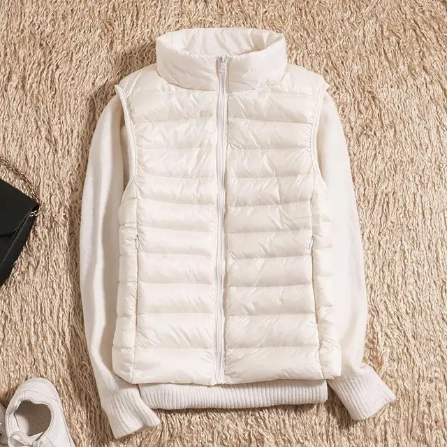 Johanne™ | Stilfuld Dame Puffer Vest