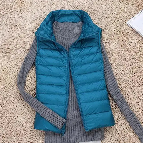 Johanne™ | Stilfuld Dame Puffer Vest