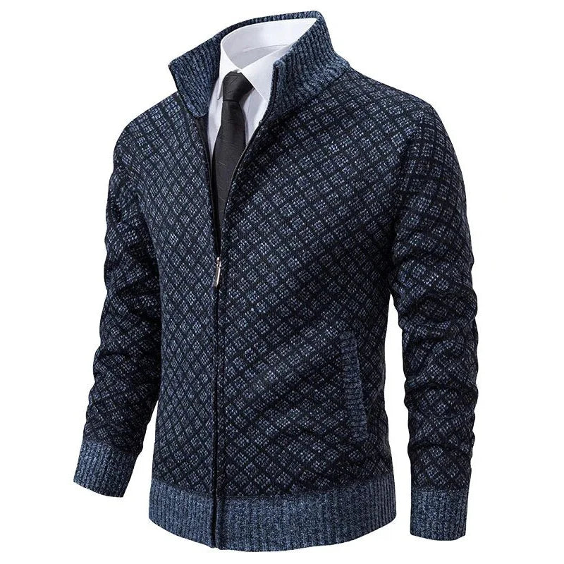 Quinten™ | Elegant cardigan med lynlås