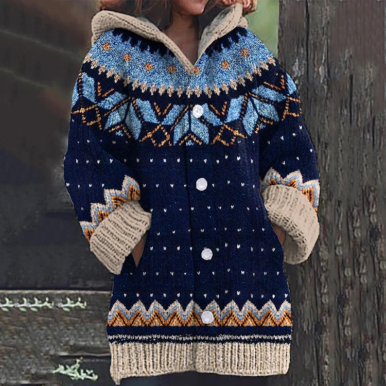 Signe™ - Strikket cardigan i uld