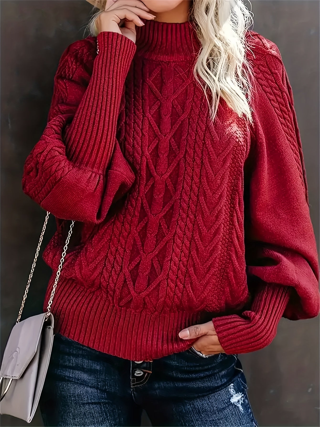 Linnea™ | Elegant sweater med fletmønster