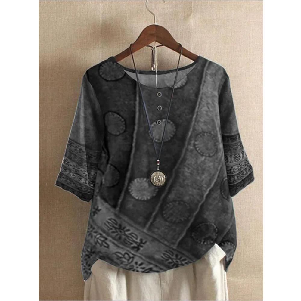 Valarie™ – Farverig boho-top