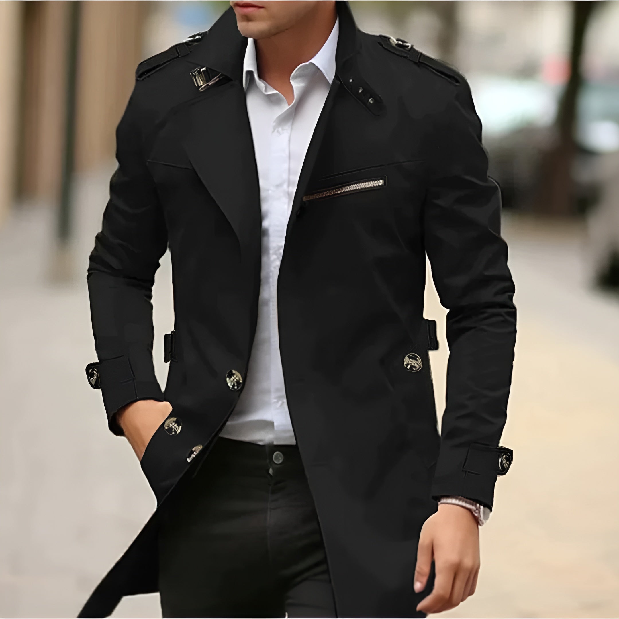 Donald™ | Klassisk Trenchcoat