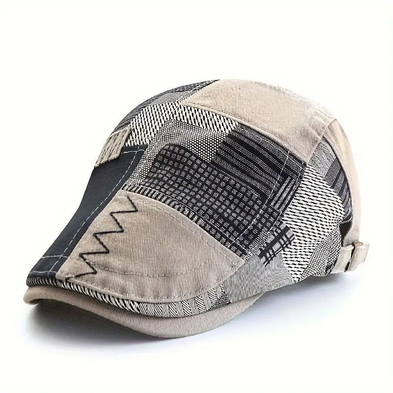 Thomas™ – Stilfuld patchwork kasket
