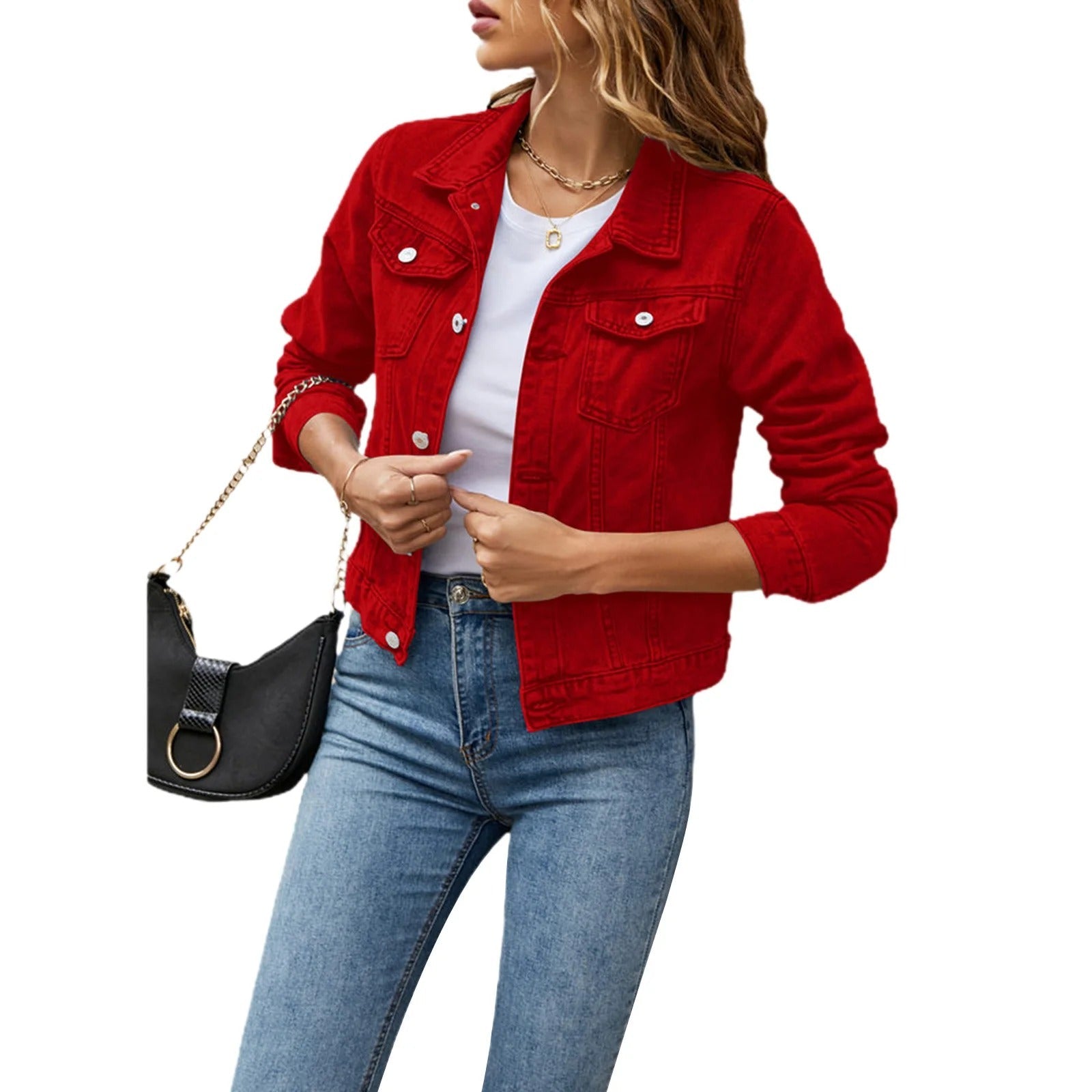Gry™ | Stilfuld Casual Denimjakke