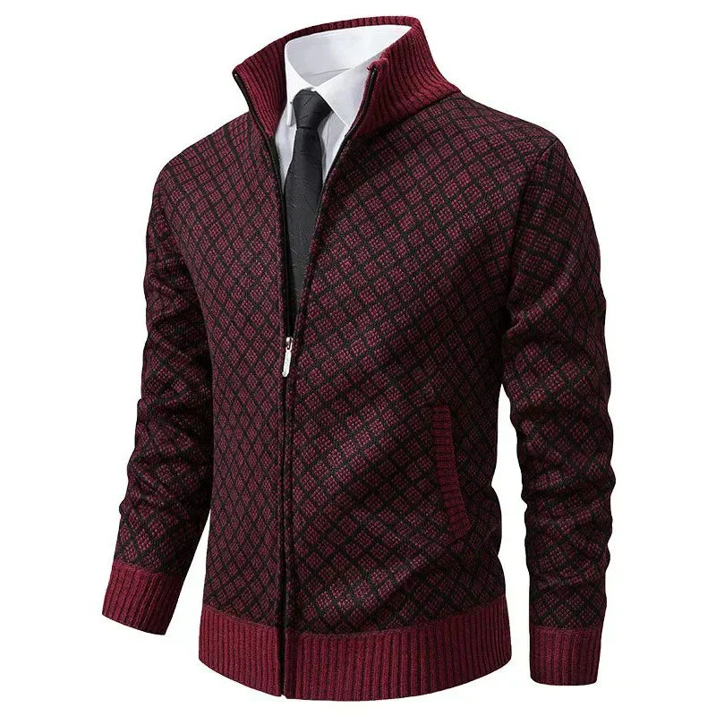 Sylvester™ | Elegant cardigan med lynlås