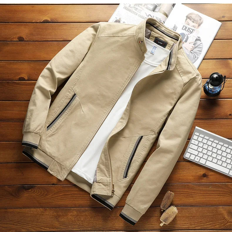 Noah™ | Stilfuld Bomberjakke i Bomuld