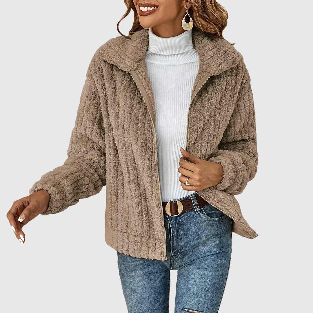 Cecilie™ | Plush Fleece Jakke