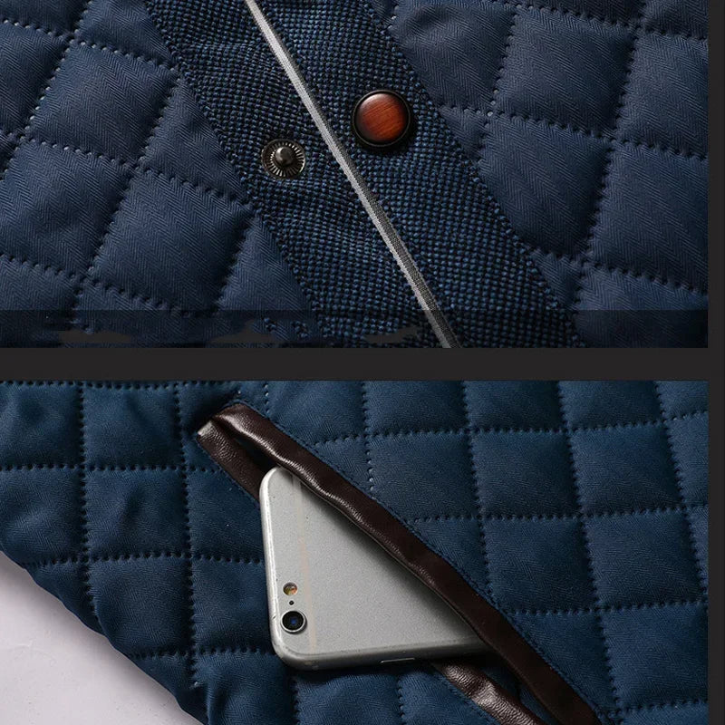 Lars™ | Vatteret Vinterjakke med Ruskind