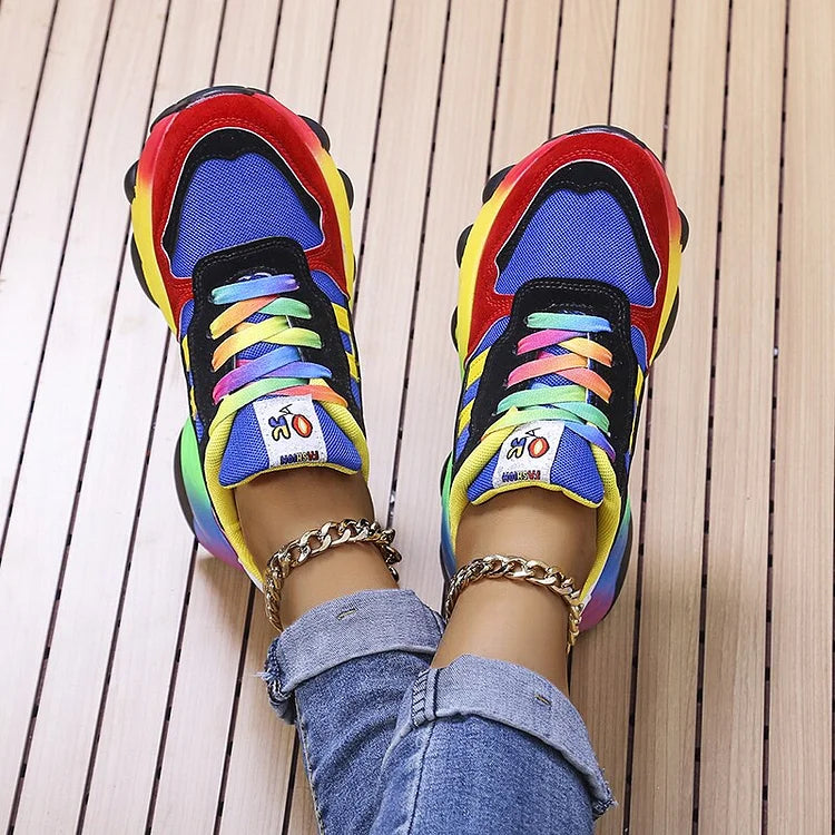 Mille™ | Legende Regnbue Sneakers