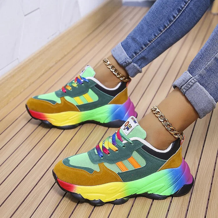 Mille™ | Legende Regnbue Sneakers