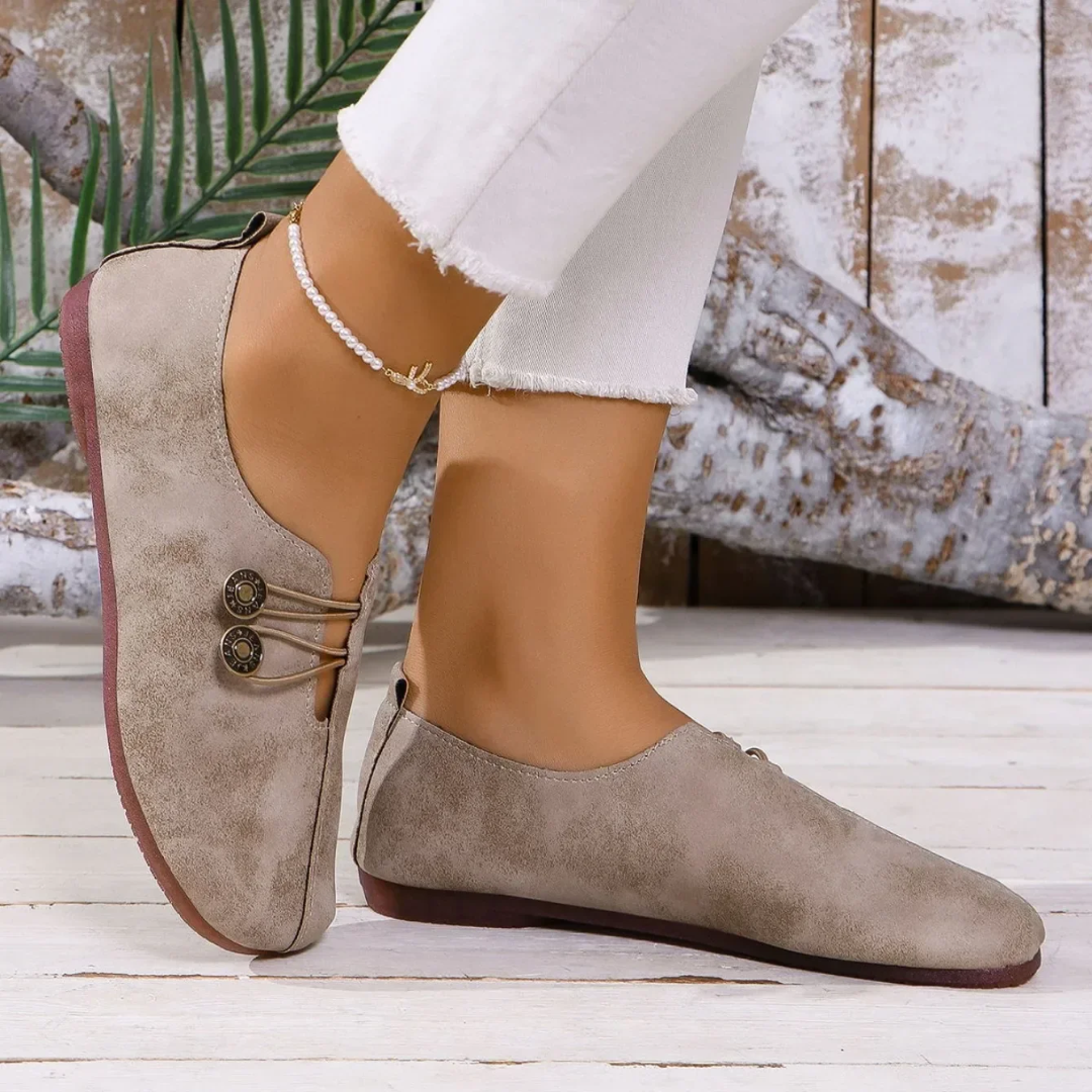 ALIISA™ LOAFER | Blød ruskind og komfort i bevægelse