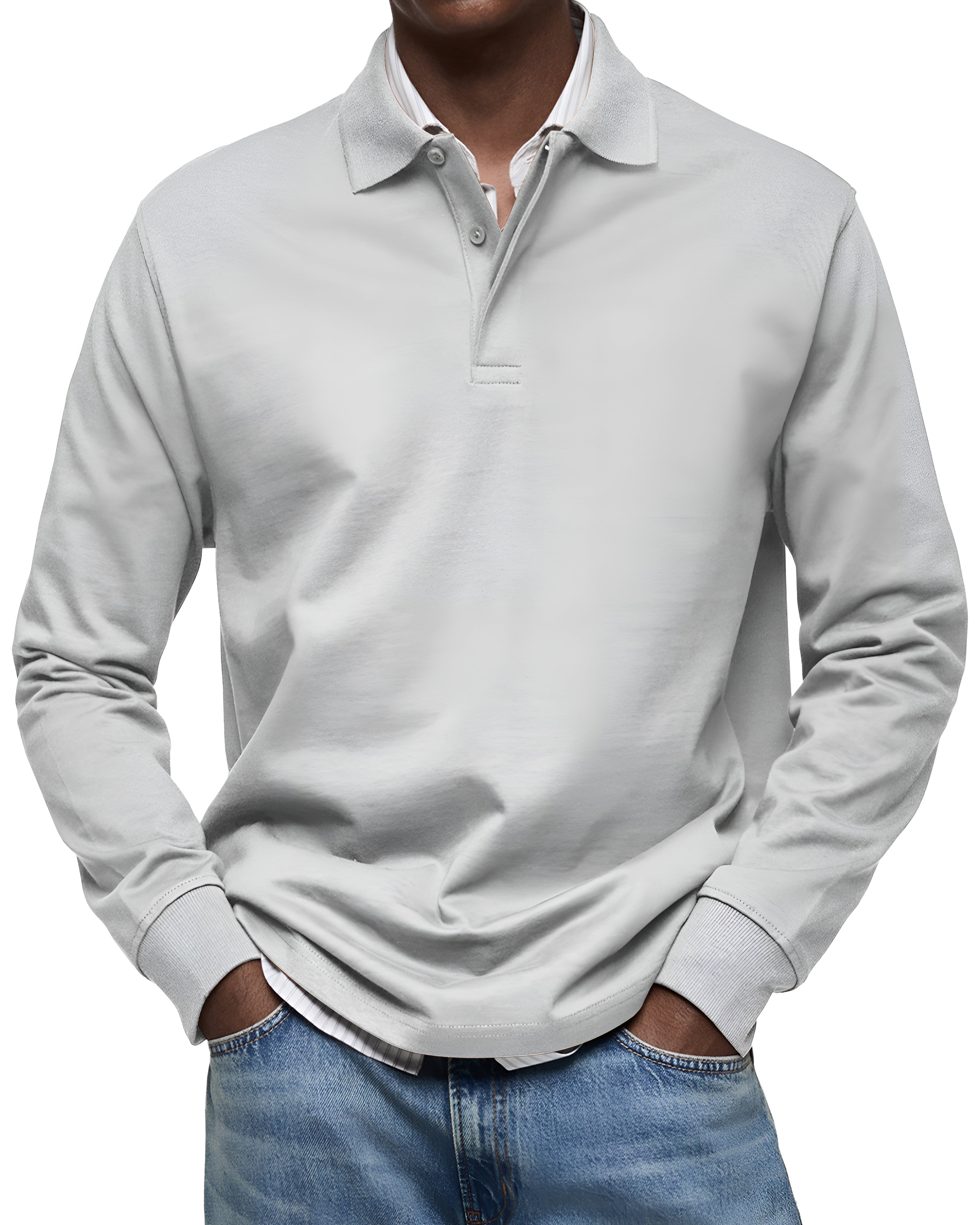 Mikkel™ | Luksuriøs Langærmet Polo