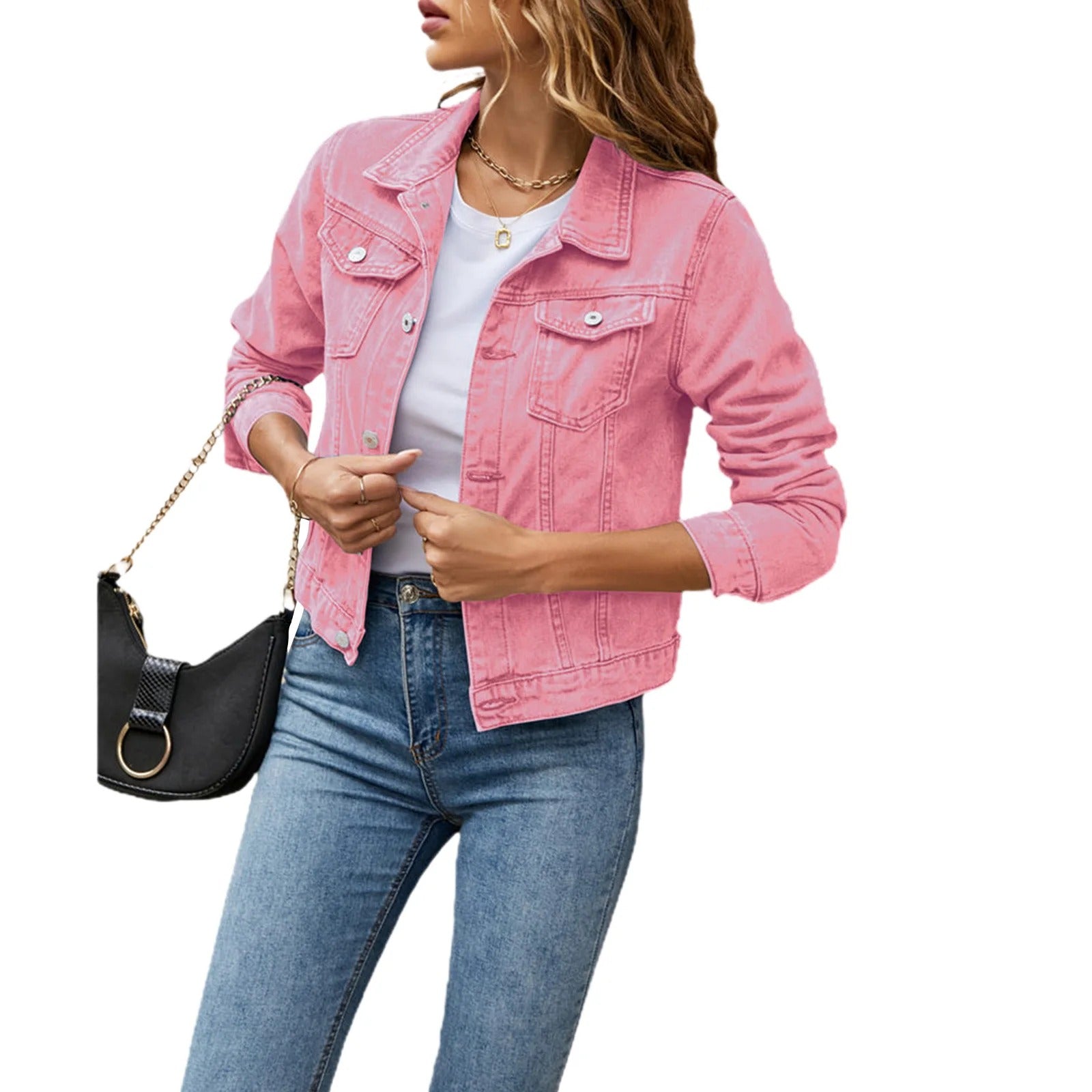 Gry™ | Stilfuld Casual Denimjakke