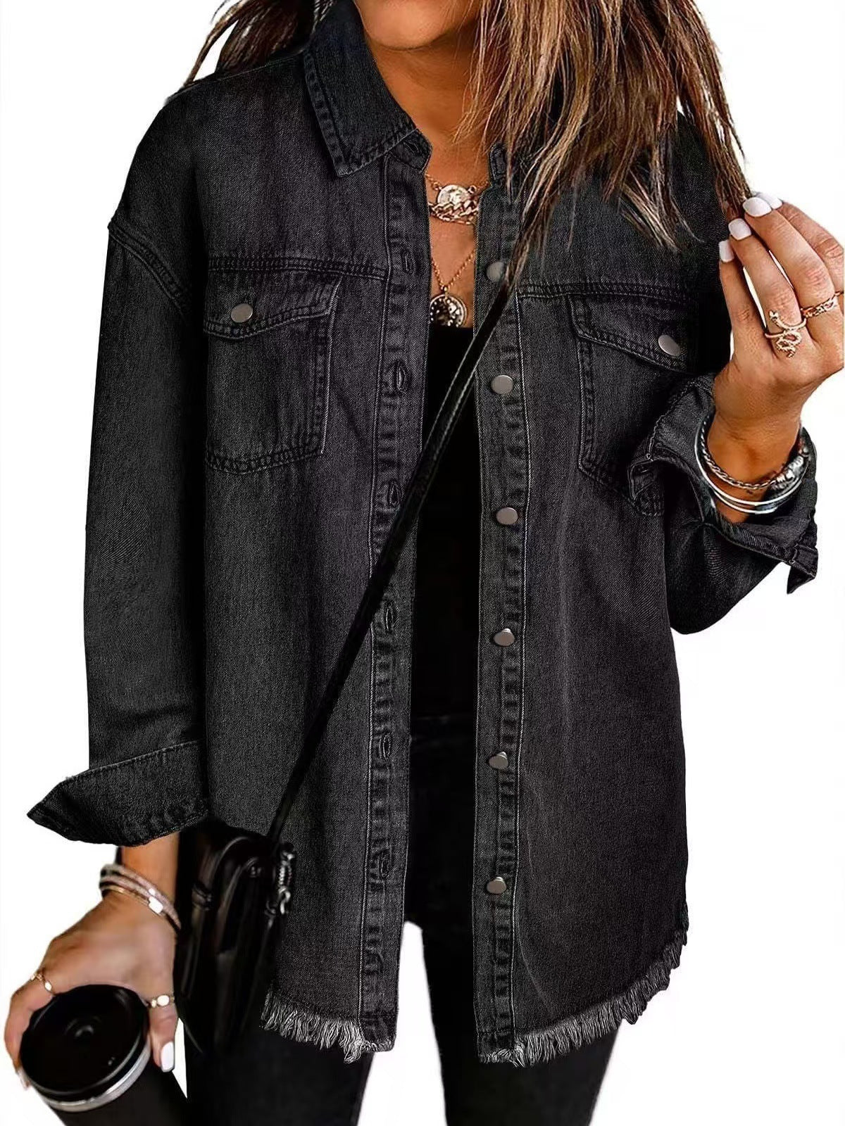 Simone™ – Klassisk denimjakke