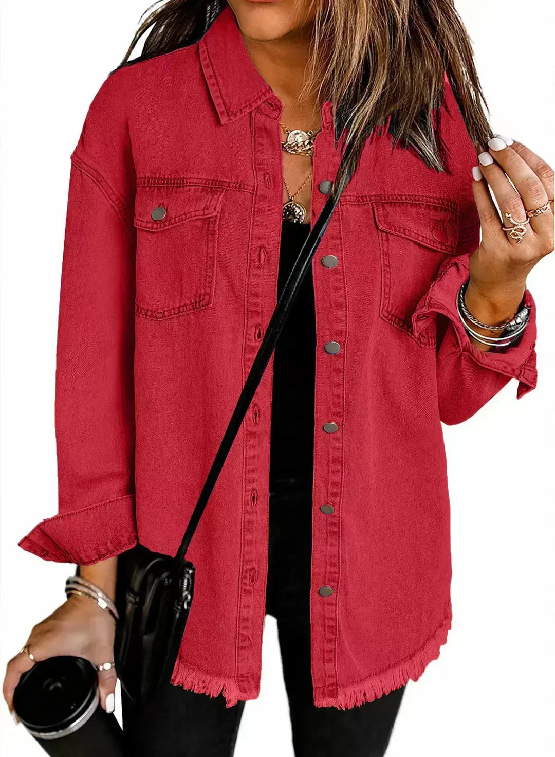 Simone™ – Klassisk denimjakke