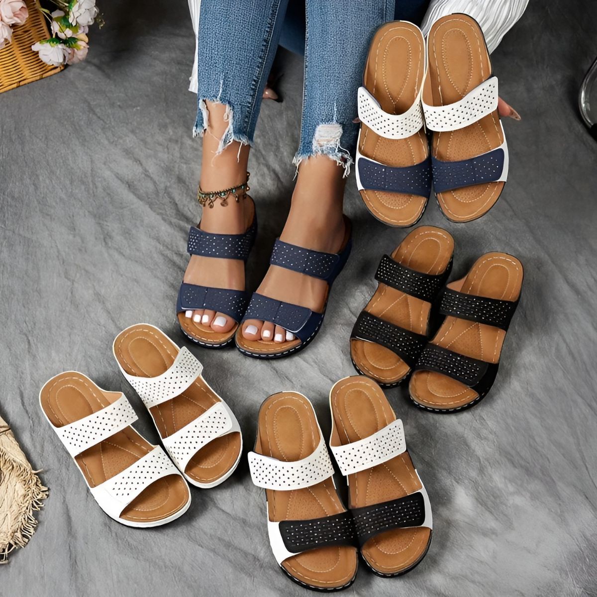 Theodora™ | Hverdagskomfort sandaler