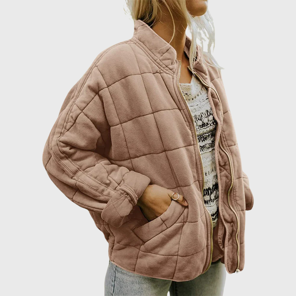 Josiane™ – Behagelig oversized quiltet jakke