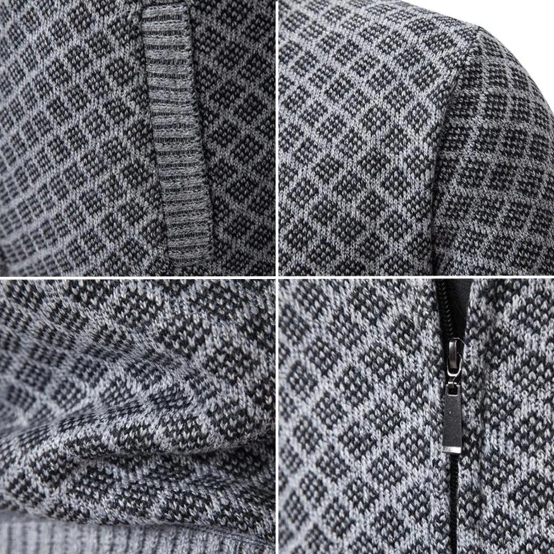 Ronni™ | Elegant cardigan med lynlås