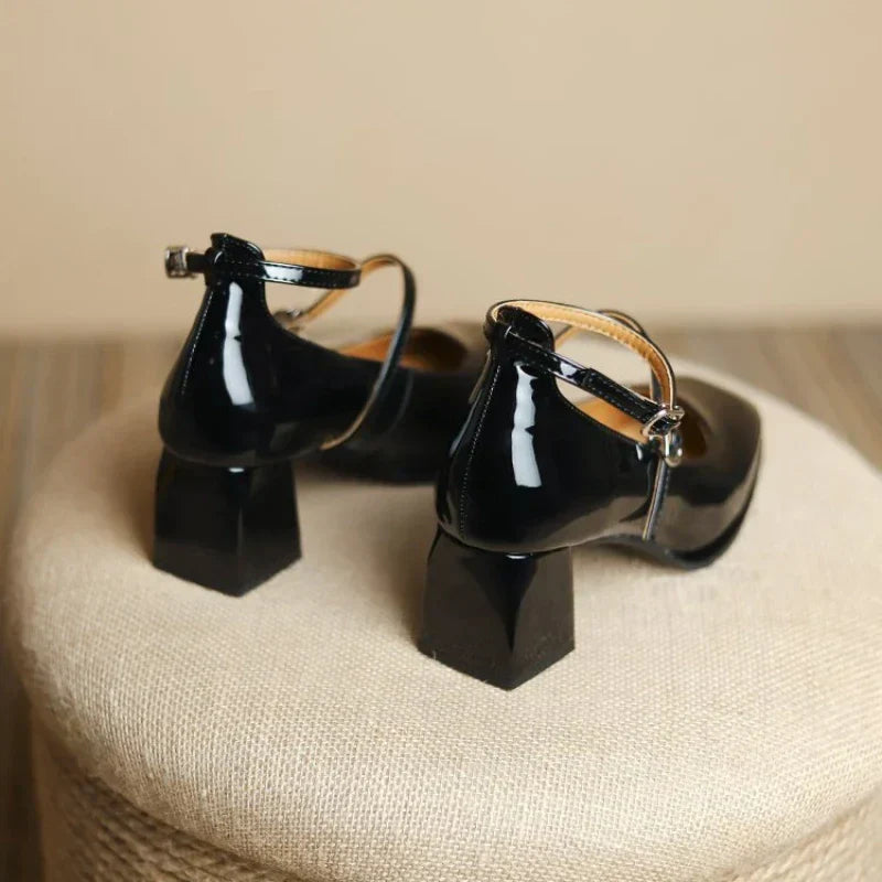 Elegante Ankelrem Mary Janes
