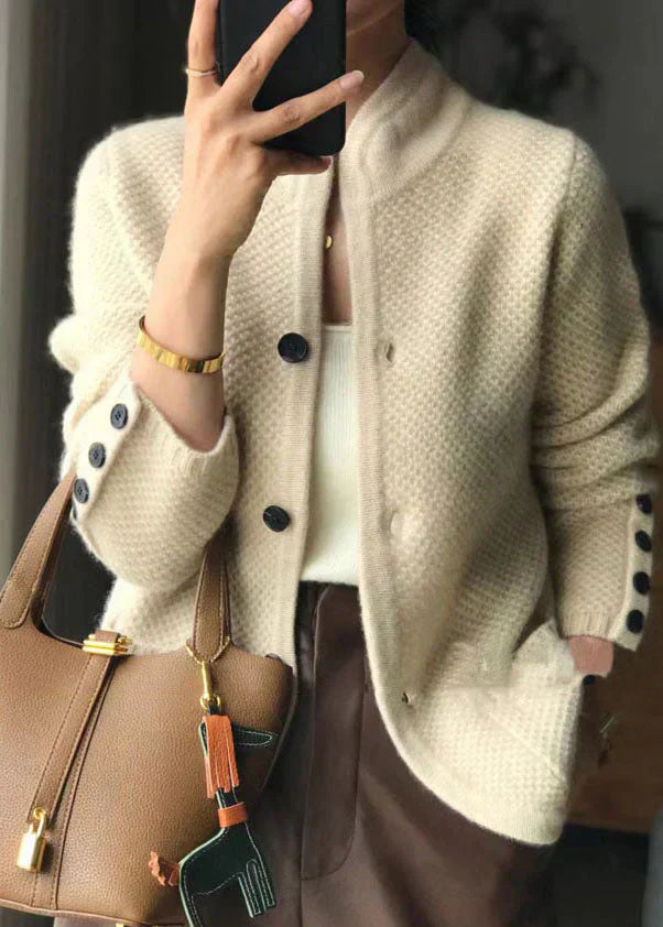 Claire™ | Elegant Cardigan med kasjmirmix